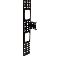 Органайзер вертикальный 33U, 150x12мм, черный, ITK CO05-15033