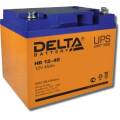 Батарея аккумуляторная кислотно-свинцовая Delta HR 12-40, 12 В, 40 А/ч