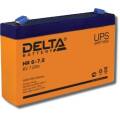 Батарея аккумуляторная кислотно-свинцовая Delta HR 12-7.2, 12 В, 7.2 А/ч