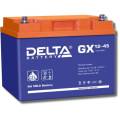 Батарея гелевая Delta GX 12-40, 12 В, 45 А/ч