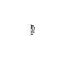 Выключатель одноклавишный 22,5х45 белый, с безвинтовым зажимом, SPL 200004