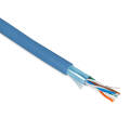 Кабель FTP 4 пары, Кат.5e, внутр., PVC, 0,48мм, синий, 100м, Hyperline FUTP4-C5E-P26-IN-PVC-BL-100