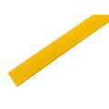 Термоусаживаемая трубка 19,0/9,5мм, желтая, упаковка 10шт. по 1м, REXANT 21-9002