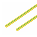 Трубка термоусадочная 8,0/4,0мм, желто-зеленая, уп.50шт. по 1м, PROconnect 55-0807