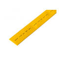 Термоусаживаемая трубка 25,0/12,5мм, желтая, упаковка 10шт. по 1м, REXANT 22-5002