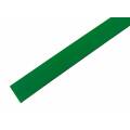 Термоусаживаемая трубка 19,0/9,5мм, зеленая, упаковка 10шт. по 1м, REXANT 21-9003