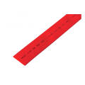 Термоусаживаемая трубка 25,0/12,5мм, красная, упаковка 10 шт. по 1м, REXANT 22-5004