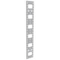 Органайзер вертикальный 47U, 150х12мм, серый, ITK CO35-15047-R
