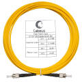 Шнур оптический ST/UPC-ST/UPC, SM, 25м, LSZH, Simplex, желтый, Cabeus FOP(s)-9-ST-ST-25m