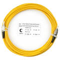 Шнур оптический FC/UPC-FC/UPC, SM, 25м, LSZH, Simplex, желтый, Cabeus FOP(s)-9-FC-FC-25m