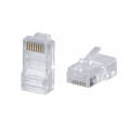 Разъем RJ-45, UTP, Кат.5e, уп.100шт, WRline WR-8P8C-C5E