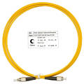 Шнур оптический FC/UPC-FC/UPC, SM, 2м, Simplex, желтый, Cabeus FOP(s)-9-FC-FC-2m