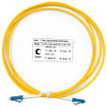 Шнур оптический LC/UPC-LC/UPC, SM, 2м, Simplex, желтый, Cabeus FOP(s)-9-LC-LC-2m