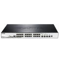 Коммутатор управляемый стекируемый D-link SmartPro DGS-1510-28XMP