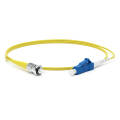 Шнур оптический LC/UPC-ST/UPC, SM, 50м, Simplex, желтый, Hyperline FC-S2-9-LC/UR-ST/UR-H-50M-LSZH-YL