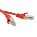 Патч-корд SF/UTP 4 пары, Кат.5е, 2хRJ45, 7м, красный, LSZH, Hyperline PC-LPM-SFTP-RJ45-RJ45-C5e-7M-LSZH-RD