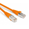 Патч-корд SF/UTP 4 пары, Кат.6, 2хRJ45, 10м, оранжевый, LSZH, Hyperline PC-LPM-SFTP-RJ45-RJ45-C6-10M-LSZH-OR