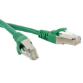 Патч-корд SF/UTP 4 пары, Кат.5е, 2хRJ45, 8м, зеленый, LSZH, Hyperline PC-LPM-SFTP-RJ45-RJ45-C5e-8M-LSZH-GN