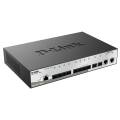 Коммутатор D-Link DGS-1210-12TS/ME/B1A, управляемый 2 уровня с 10 портами 1000Base-X SFP и 2 портами 10/100/1000Base-T