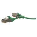 Патч-корд S/FTP 4 пары, Кат.6, 2хRJ45, 5м, зеленый, LSZH, Hyperline PC-LPT-SFTP-RJ45-RJ45-C6-5M-LSZH-GN