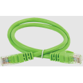 Патч-корд UTP 4 пары, Кат.5е, 2хRJ45, 0,5м, зеленый, PVC, GENERICA PC02-C5EU-05M-G