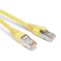 Патч-корд FTP 4 пары, Кат.5e, 2хRJ45, 10м, желтый, LSZH, Hyperline PC-LPM-STP-RJ45-RJ45-C5e-10M-LSZH-YL