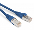 Патч-корд SF/UTP 4 пары, Кат.5е, 2хRJ45, 15м, синий, LSZH, Hyperline PC-LPM-SFTP-RJ45-RJ45-C5e-15M-LSZH-BL