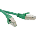 Патч-корд SF/UTP 4 пары, Кат.6, 2хRJ45, 1м, зеленый, LSZH, Hyperline PC-LPM-SFTP-RJ45-RJ45-C6-1M-LSZH-GN