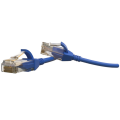 Патч-корд UTP 4 пары, Кат.6, 2хRJ45, 1м, синий, LSZH, Hyperline PC-LPT-UTP-RJ45-RJ45-C6-1M-LSZH-BL