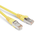 Патч-корд FTP 4 пары, Кат.6, 2хRJ45, 2м, желтый, LSZH, Hyperline PC-LPM-STP-RJ45-RJ45-C6-2M-LSZH-YL