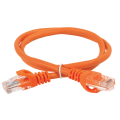 Патч-корд UTP 4 пары, Кат.6, 2хRJ45, 1м, оранжевый, LSZH, ITK PC07-C6UL-1M