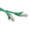 Патч-корд FTP 4 пары, Кат.5e, 2хRJ45, 5м, зеленый, LSZH, Hyperline PC-LPM-STP-RJ45-RJ45-C5e-5M-LSZH-GN