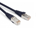 Патч-корд SF/UTP 4 пары, Кат.6, 2хRJ45, 6м, черный, LSZH, Hyperline PC-LPM-SFTP-RJ45-RJ45-C6-6M-LSZH-BK