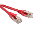 Патч-корд FTP 4 пары, Кат.6, 2хRJ45, 2м, красный, LSZH, Hyperline PC-LPM-STP-RJ45-RJ45-C6-2M-LSZH-RD