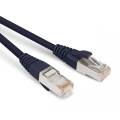 Патч-корд FTP 4 пары, Кат.5e, 2хRJ45, 3м, черный, LSZH, Hyperline PC-LPM-STP-RJ45-RJ45-C5e-3M-LSZH-BK