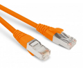 Патч-корд SF/UTP 4 пары, Кат.6, 2хRJ45, 1,5м, оранжевый, LSZH, Hyperline PC-LPM-SFTP-RJ45-RJ45-C6-1.5M-LSZH-OR