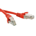 Патч-корд SF/UTP 4 пары, Кат.5е, 2хRJ45, 5м, красный, LSZH, Hyperline PC-LPM-SFTP-RJ45-RJ45-C5e-5M-LSZH-RD