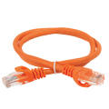 Патч-корд UTP 4 пары, Кат.6, 2хRJ45, 1м, оранжевый, PVC, ITK PC07-C6U-1M