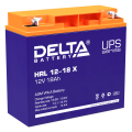 Батарея аккумуляторная DELTA HRL 12-18 X, (12В, 18Ач)