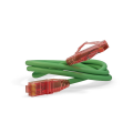 Патч-корд UTP 4 пары, Кат.5е, 2хRJ45, 15м, зеленый, LSZH, Hyperline PC-LPM-UTP-RJ45-RJ45-C5e-15M-LSZH-GN