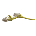 Патч-корд UTP 4 пары, Кат.6, 2хRJ45, 2м, желтый, LSZH, Hyperline PC-LPT-UTP-RJ45-RJ45-C6-2M-LSZH-YL