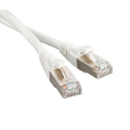 Патч-корд FTP 4 пары, Кат.6, 2хRJ45, 15м, белый, LSZH, Hyperline PC-LPM-STP-RJ45-RJ45-C6-15M-LSZH-WH