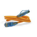 Патч-корд UTP 4 пары, Кат.6, 2хRJ45, 10м, оранжевый, LSZH, Hyperline PC-LPM-UTP-RJ45-RJ45-C6-10M-LSZH-OR