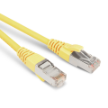 Патч-корд FTP 4 пары, Кат.5e, 2хRJ45, 15м, желтый, LSZH, Hyperline PC-LPM-STP-RJ45-RJ45-C5e-15M-LSZH-YL