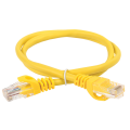 Патч-корд UTP 4 пары, Кат.5е, 2хRJ45, 3м, желтый, PVC, GENERICA PC05-C5EU-3M-G