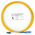 Шнур оптический LC/UPC-SC/UPC, SM, 3м, Simplex, желтый,Cabeus FOP(s)-9-LC-SC-3m