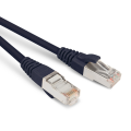 Патч-корд FTP 4 пары, Кат.6, 2хRJ45, 3м, черный, LSZH, Hyperline PC-LPM-STP-RJ45-RJ45-C6-3M-LSZH-BK