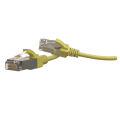 Патч-корд S/FTP 4 пары, Кат.6, 2хRJ45, 1,5м, желтый, LSZH, Hyperline PC-LPT-SFTP-RJ45-RJ45-C6-1.5M-LSZH-YL