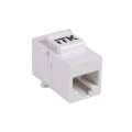 Адаптер проходной, кат.5е, UTP, RJ45-RJ45, тип Keystone Jack, ITK CS7-1C5EU