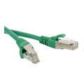 Патч-корд SF/UTP 4 пары, Кат.5е, 2хRJ45, 1м, зеленый, LSZH, Hyperline PC-LPM-SFTP-RJ45-RJ45-C5e-1M-LSZH-GN